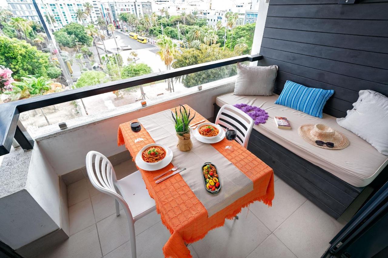 Estudio Con Terraza Vista Mar Las Palmas de Gran Canaria Ngoại thất bức ảnh