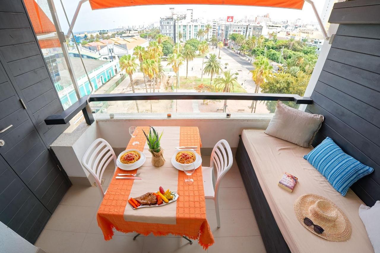 Estudio Con Terraza Vista Mar Las Palmas de Gran Canaria Ngoại thất bức ảnh