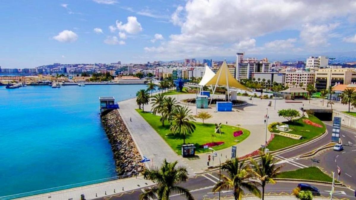 Estudio Con Terraza Vista Mar Las Palmas de Gran Canaria Ngoại thất bức ảnh