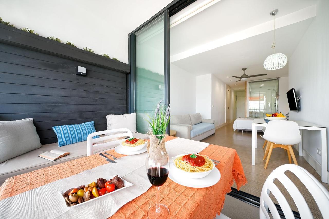 Estudio Con Terraza Vista Mar Las Palmas de Gran Canaria Ngoại thất bức ảnh