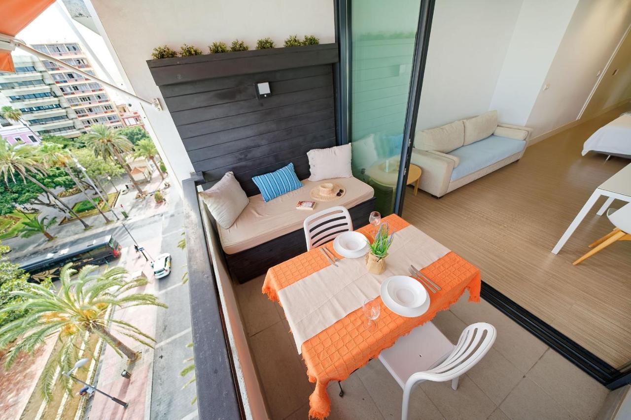 Estudio Con Terraza Vista Mar Las Palmas de Gran Canaria Ngoại thất bức ảnh