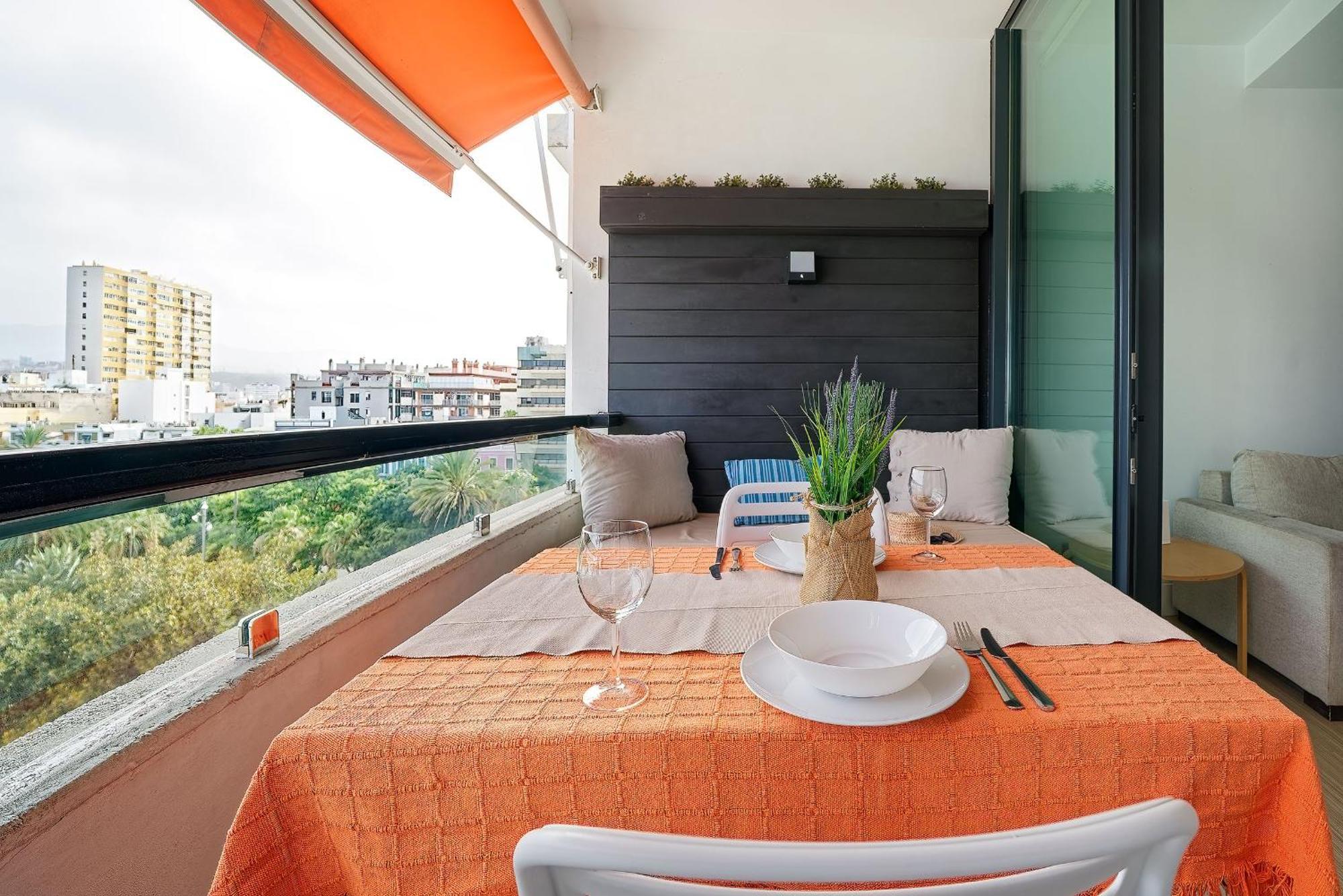 Estudio Con Terraza Vista Mar Las Palmas de Gran Canaria Ngoại thất bức ảnh